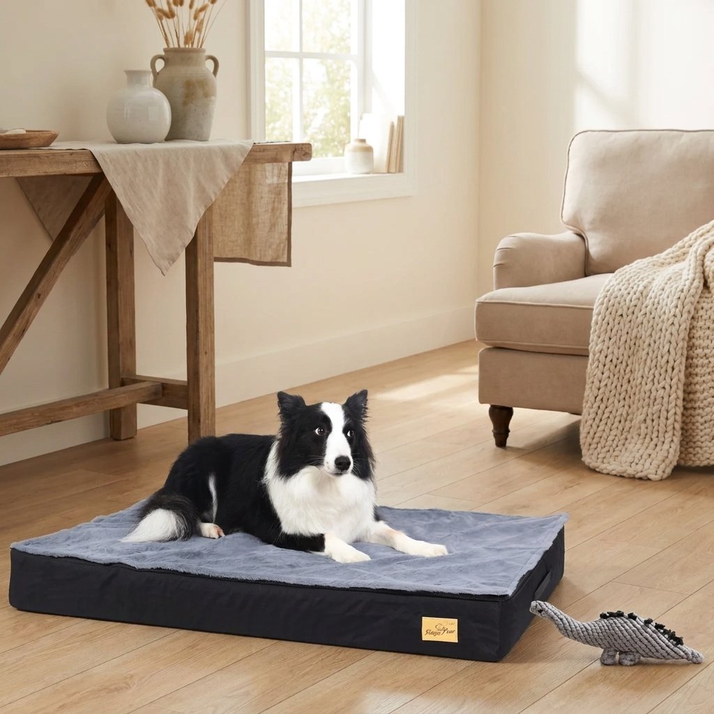 Matelas Orthopédique Imperméable — Plat et Antidérapant