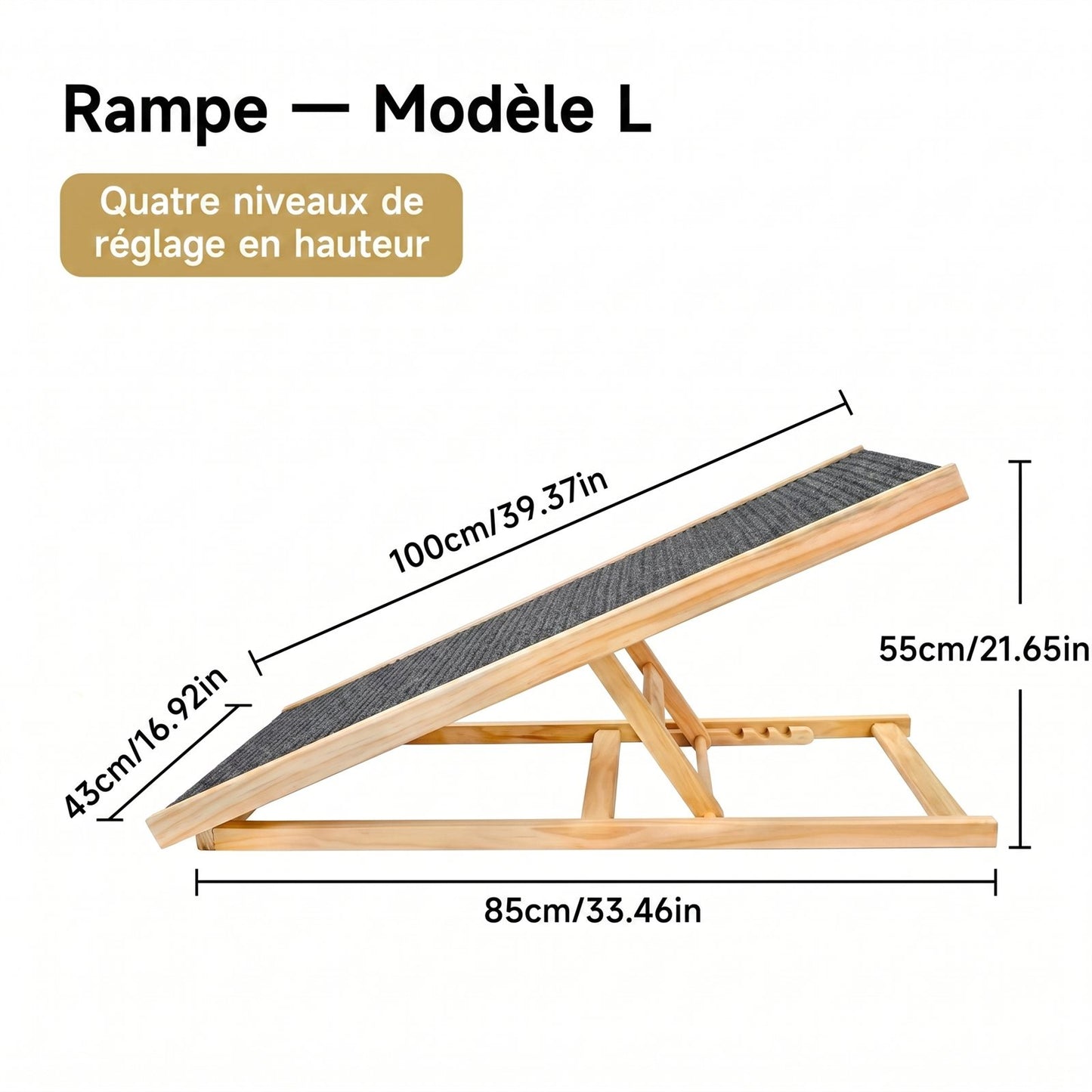 Rampe d'Accès Intérieure — Canapé & Lit
